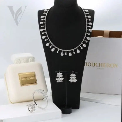 Boucheron Saiyoni Plated Jewelry Necklace - Gold – View 3