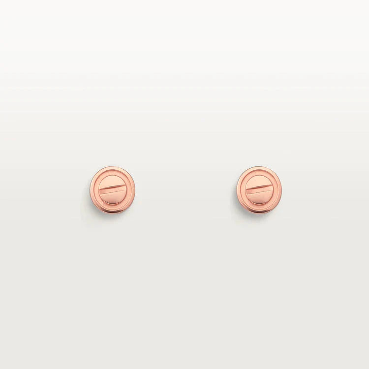Love Earrings – Pink Gold | 10mm