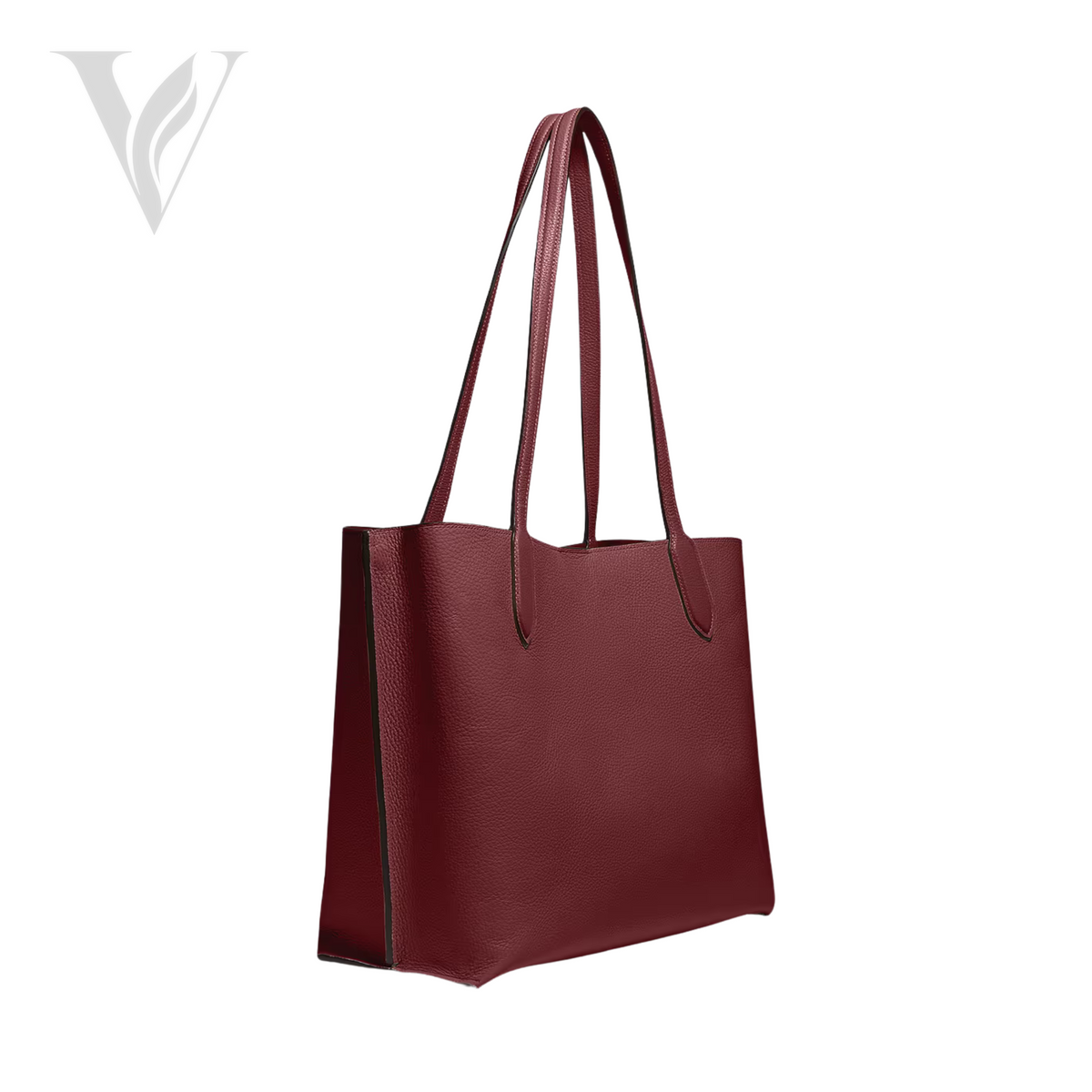 Coach Willow Tote Signature Canvas Brick - Red – View 2