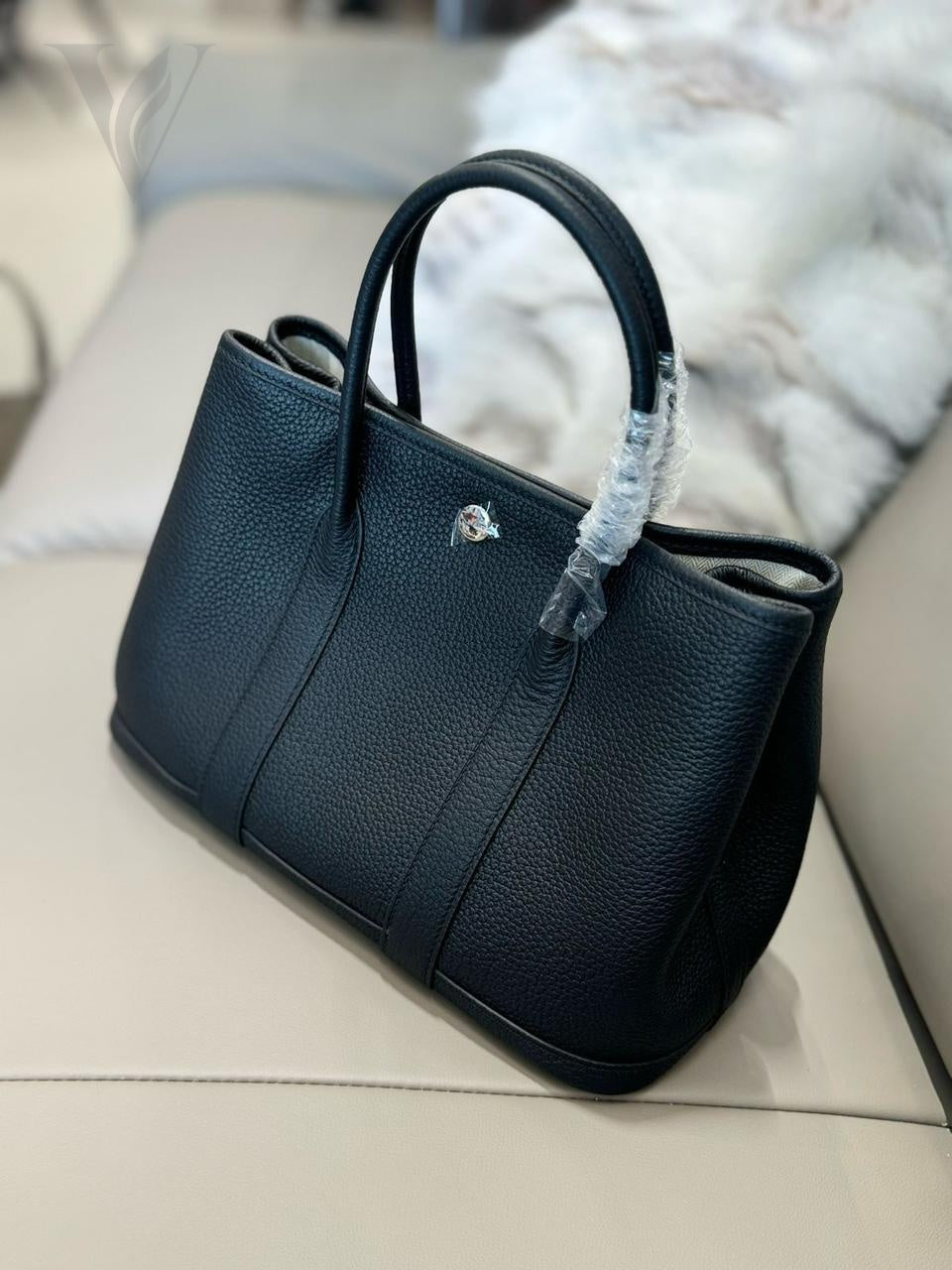 Hermès Garden Party 30 Negonda Bag - Noir – View 4