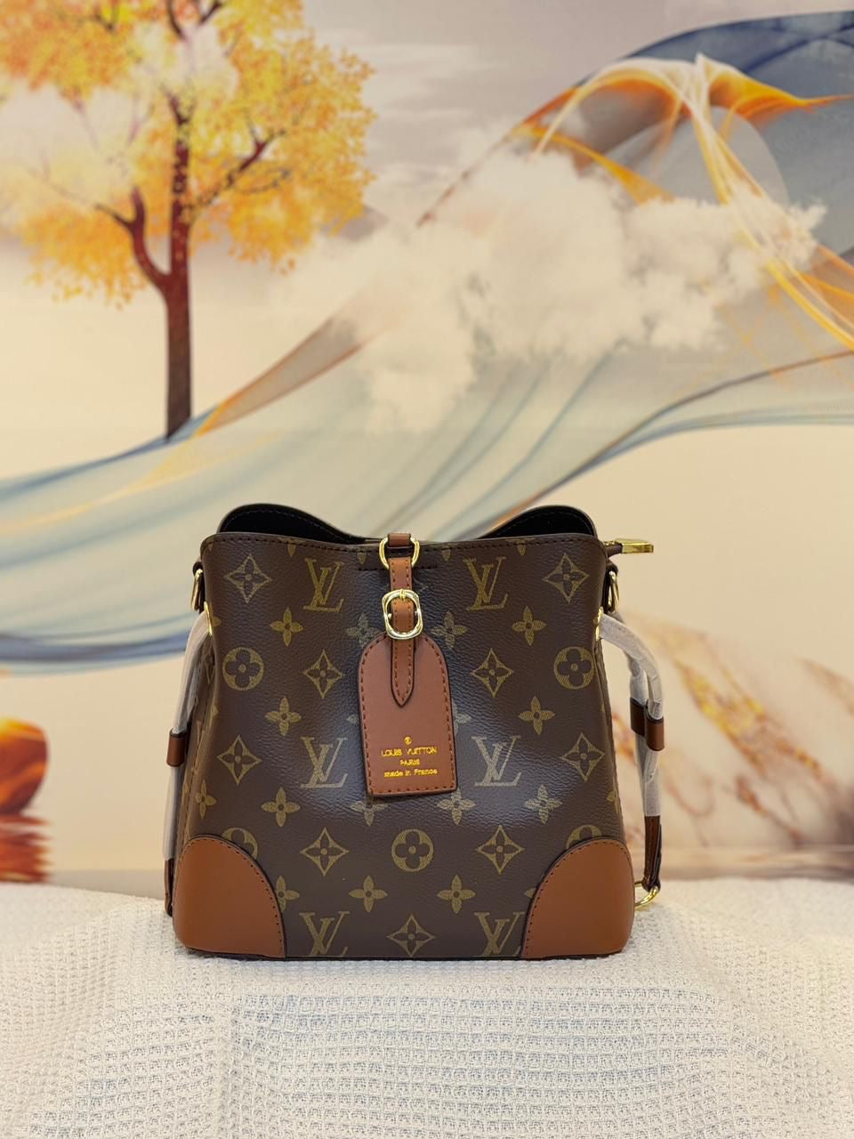 Minimal-Luxe Odéon Pm Monogram Biege Bag - view 4
