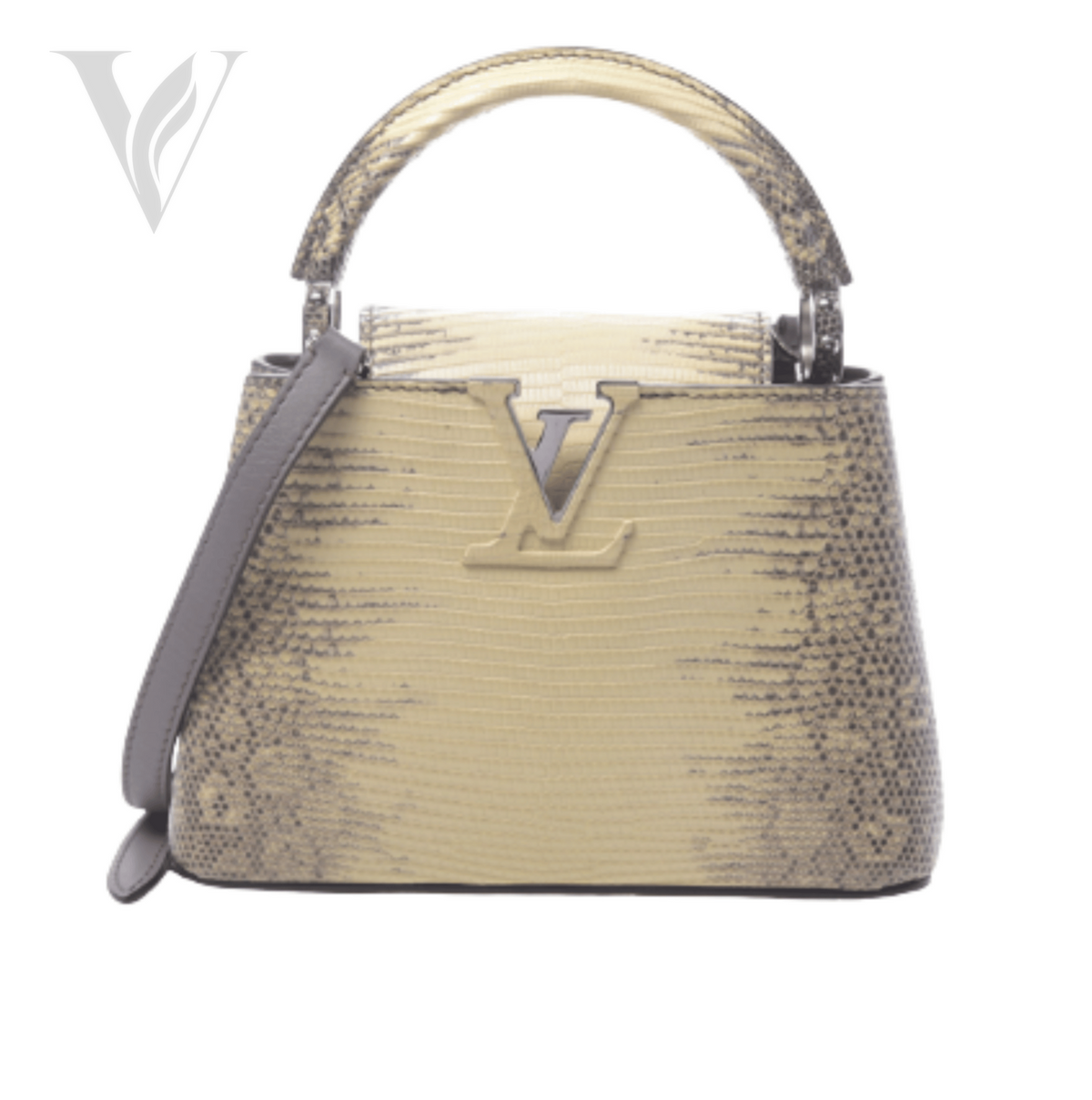 Louis Vuitton Ćapucines Lizard Bag