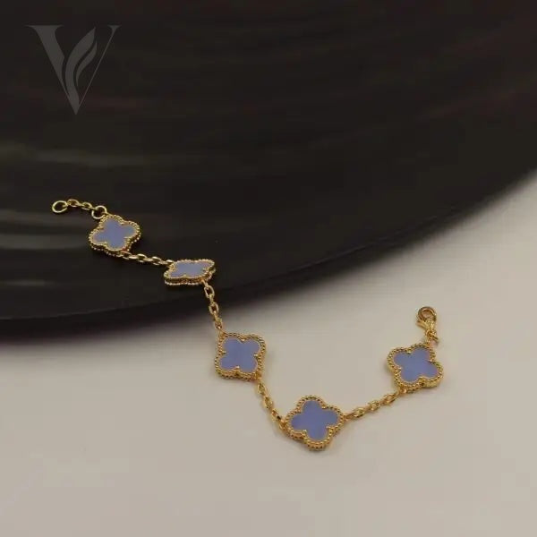 Van Cleef & Arpels Alhambra Clover Jewelry Set - White – View 9