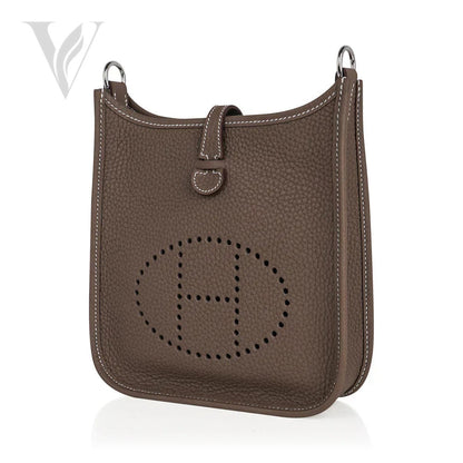 Hermès Evelyne Tpm Etoupe Bag - Palladium Hardware, Clemence – View 2