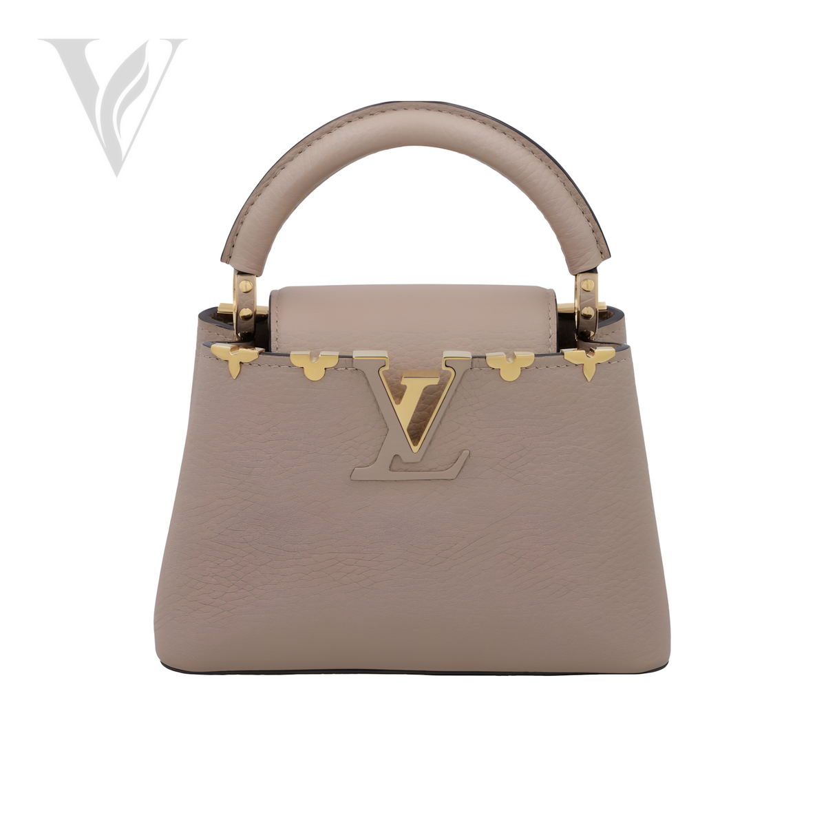 Louis Vuitton Capucines Mini Bag - Gray