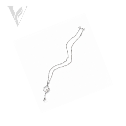 Tiffany & Co. Key Necklace Pendant - Crystal