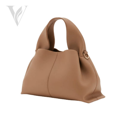Polène Numéro Neuf Mini Textured Taupe Bag - Leather – View 2
