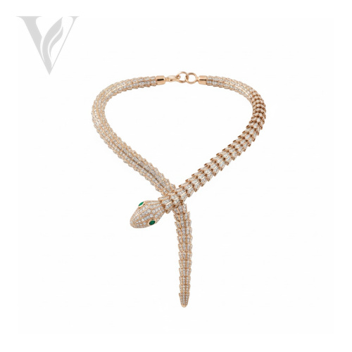 Bvlgari Snake Necklace - Crystal