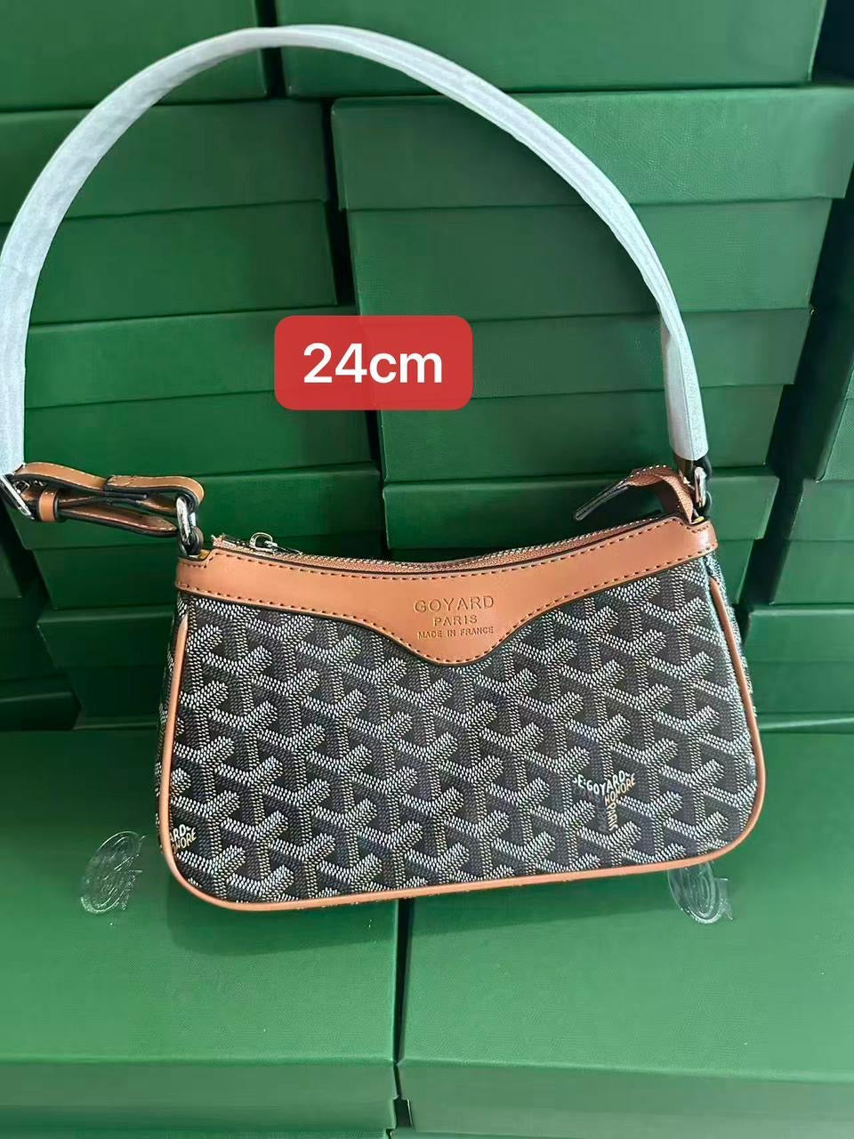 Elegant Hirondelle Pm Camel Bag - view 4