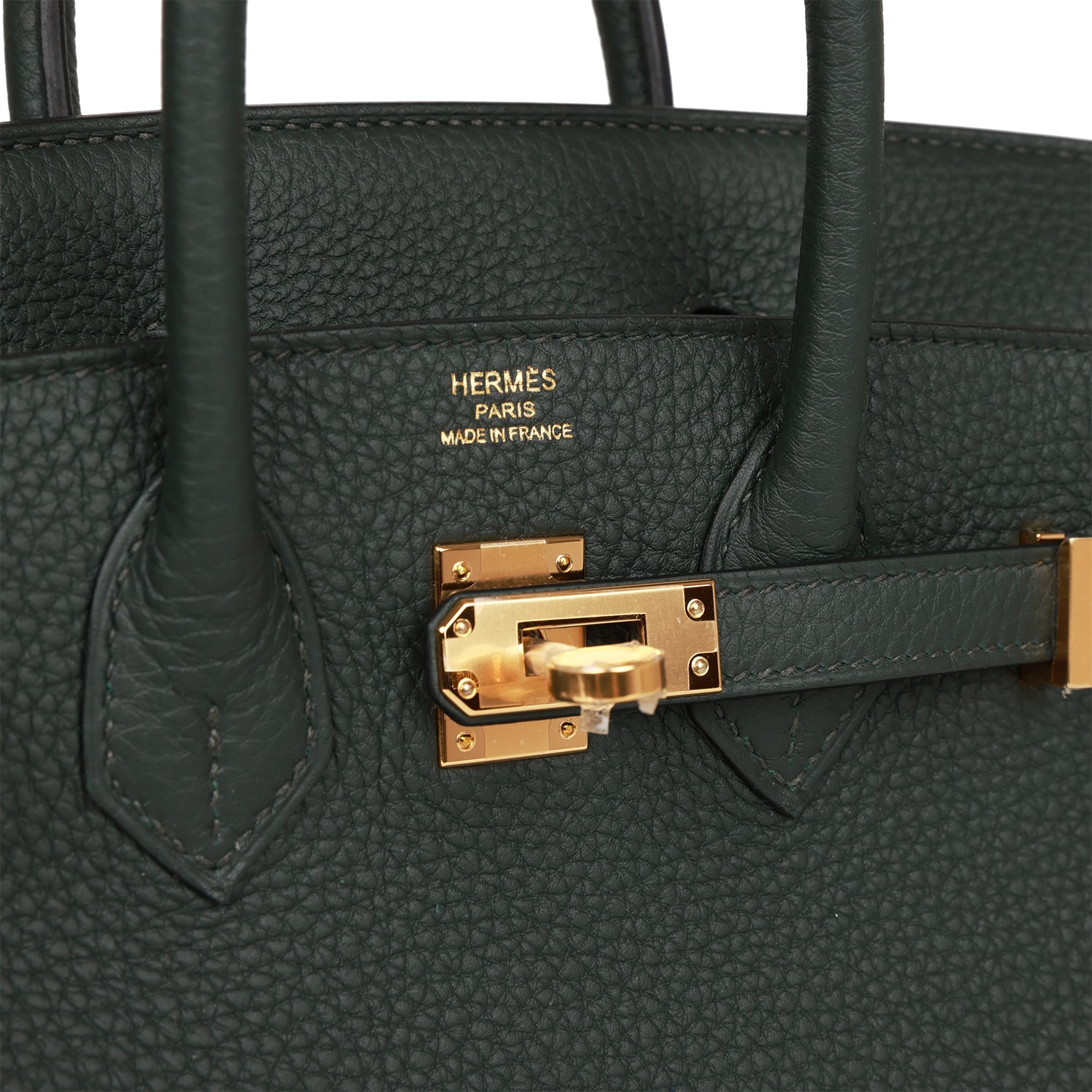 Everyday-Luxe Structured Carryall 25 Vert Fonce Togo Bag - view 6