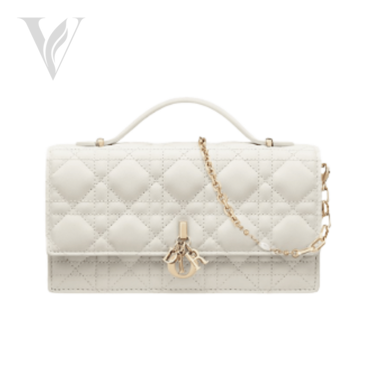 Dior My Dior Mini Bag - Latte Cannage Lambskin