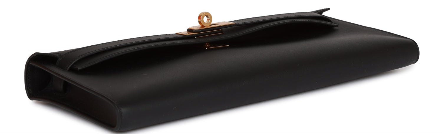 Sophisticated Structured Top-Handle Cut Black Swift Bag - view 4