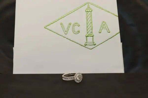 Dressy Diamond Motif Bracelet and Ring Set - view 6