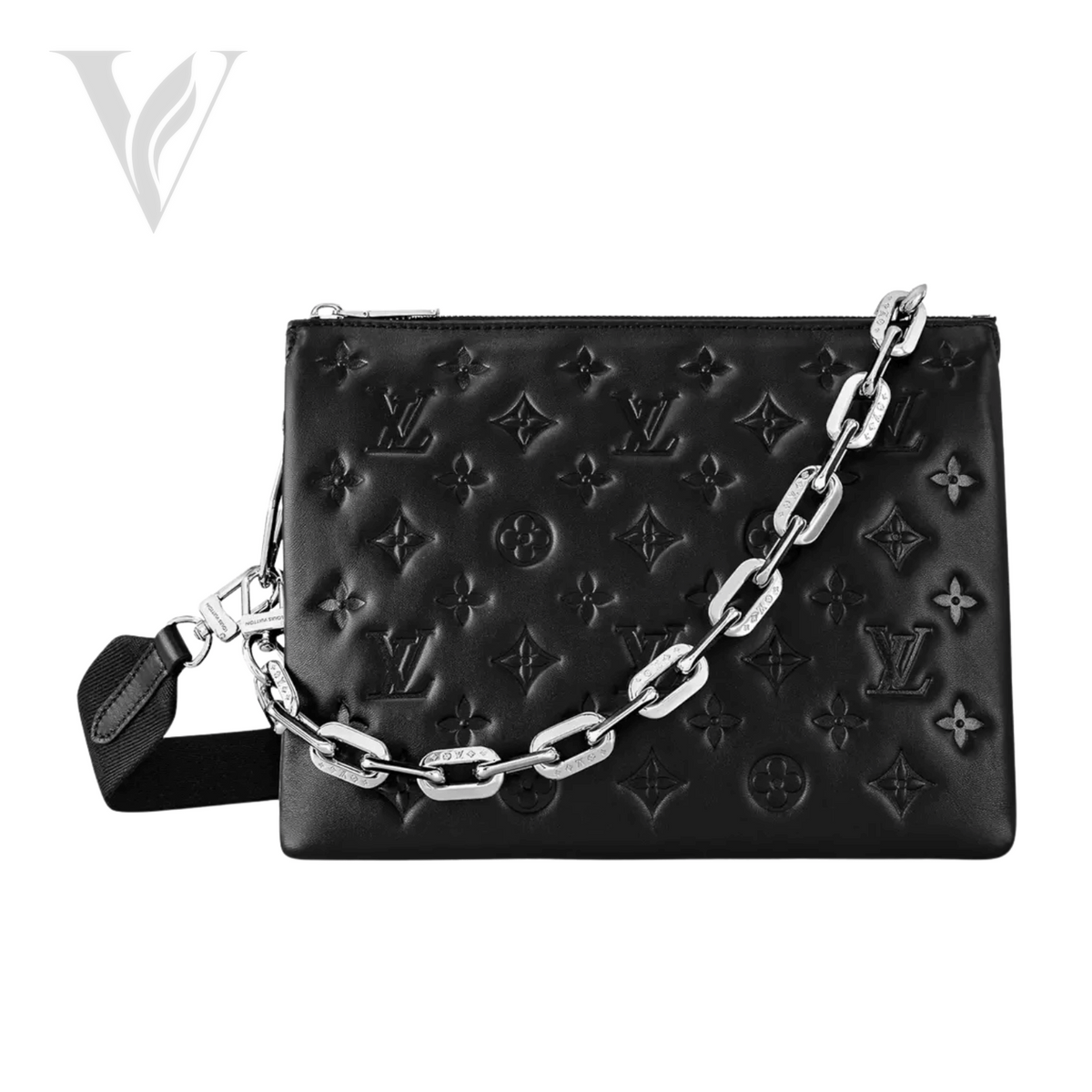 Louis Vuitton Coussin Bag - Black Puffy Lambskin Leather