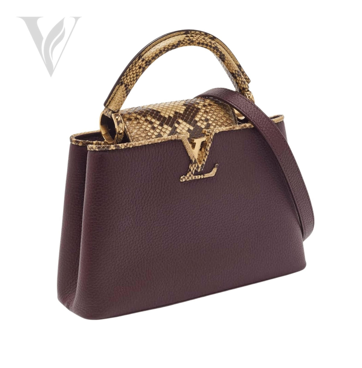 Louis Vuitton Capucines BB Handbag - Grained Taurillon Leather – View 3