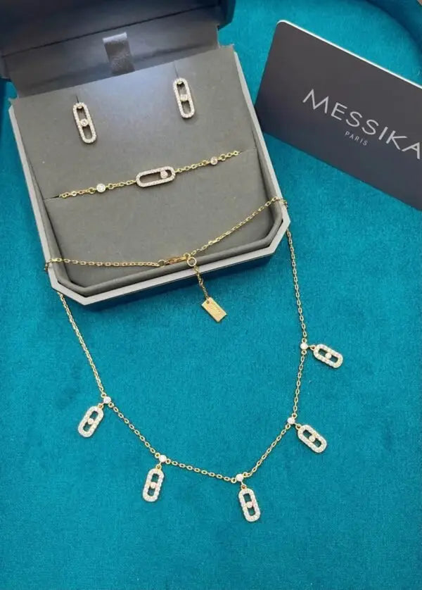 Elegant Uno Drop Pendant Yellow Gold Diamonds - view 5