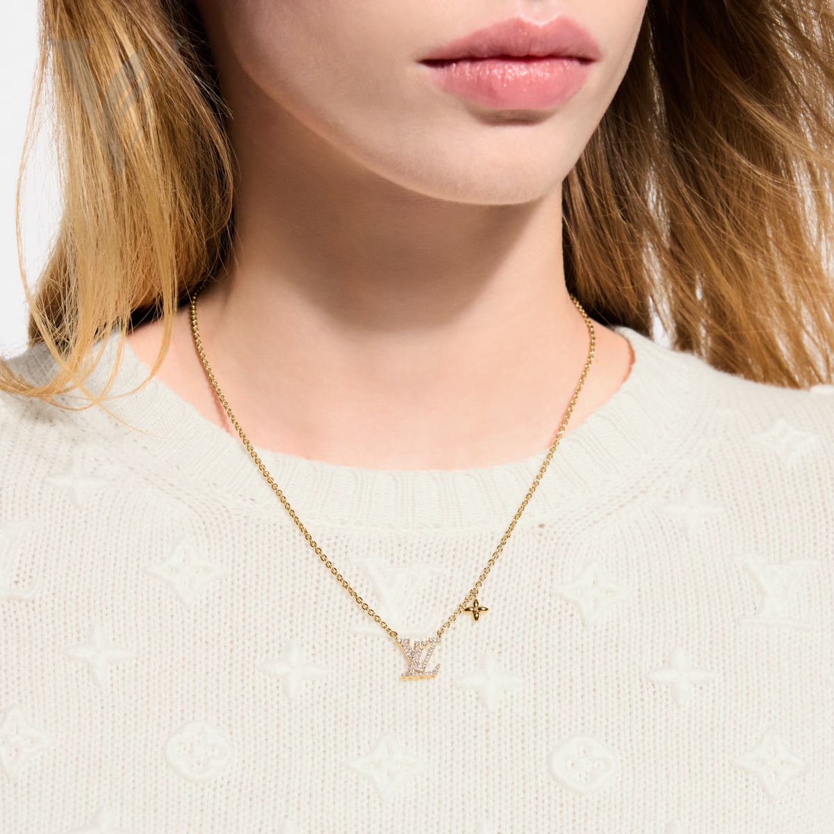 Louis Vuitton LV Iconic Necklace - Gold – View 3