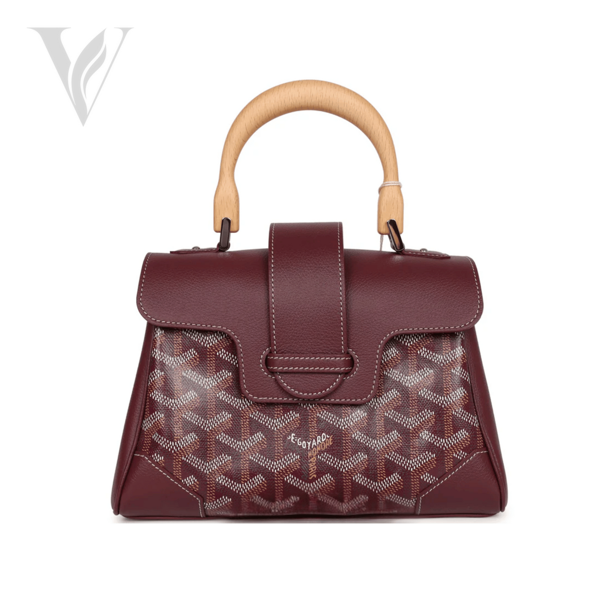 Goyard Saigon Souple Mini Bag - Burgundy