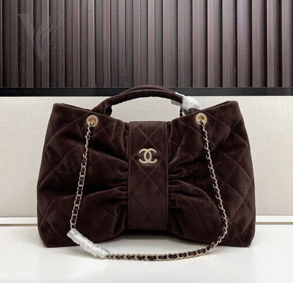 Chanel Bow Bag - Dark Brown – View 4