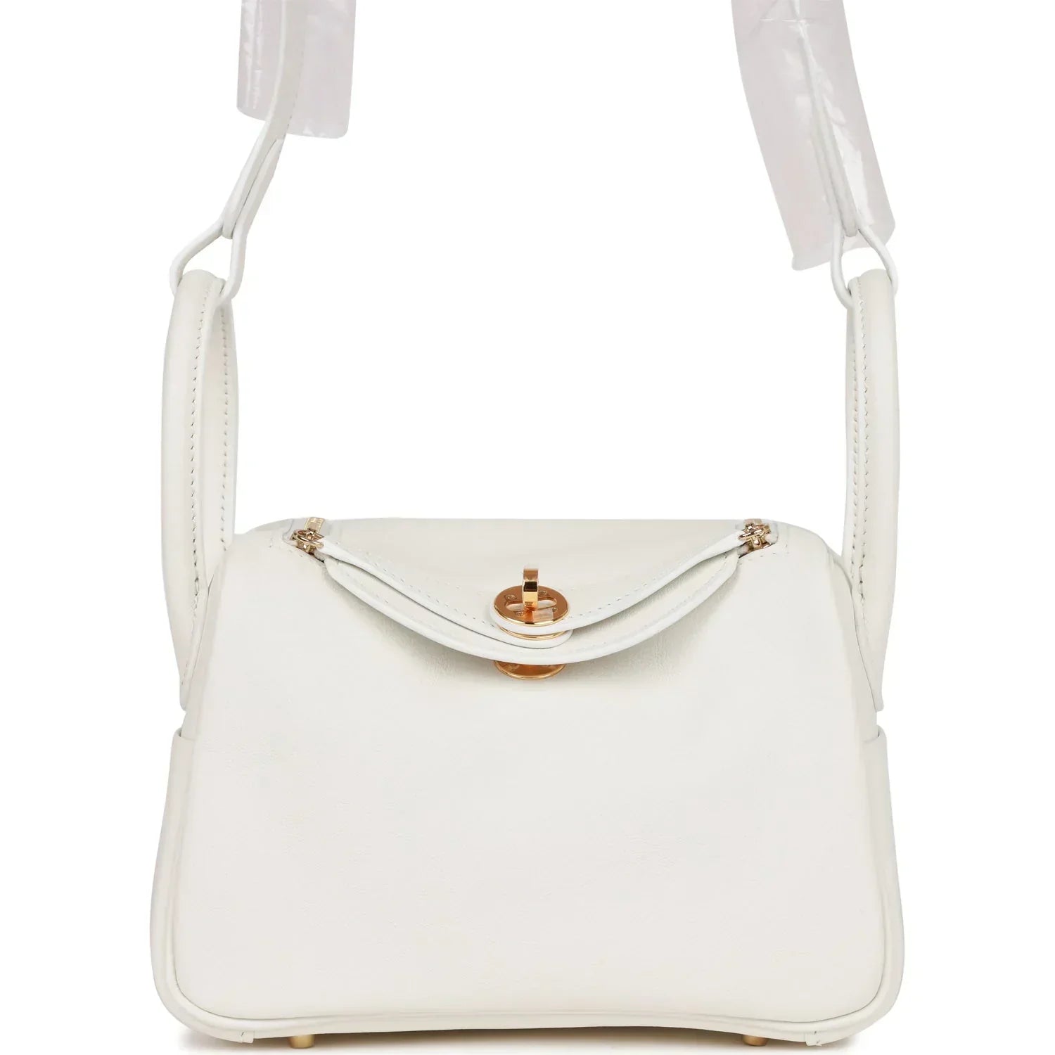 Refined Mini Lindy White Swift Bag - view 5