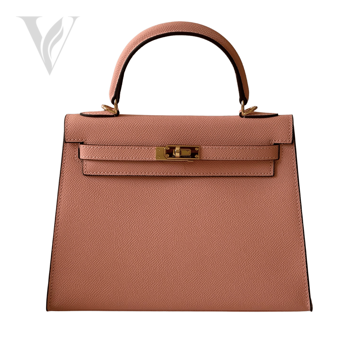 Hermès Everyday-Luxe Structured Top-Handle Min Bag - Brown
