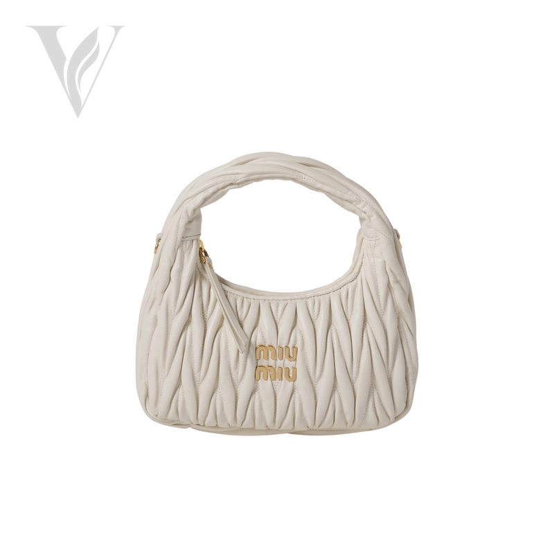 Miu Miu Wander Matelassé Tote Bag