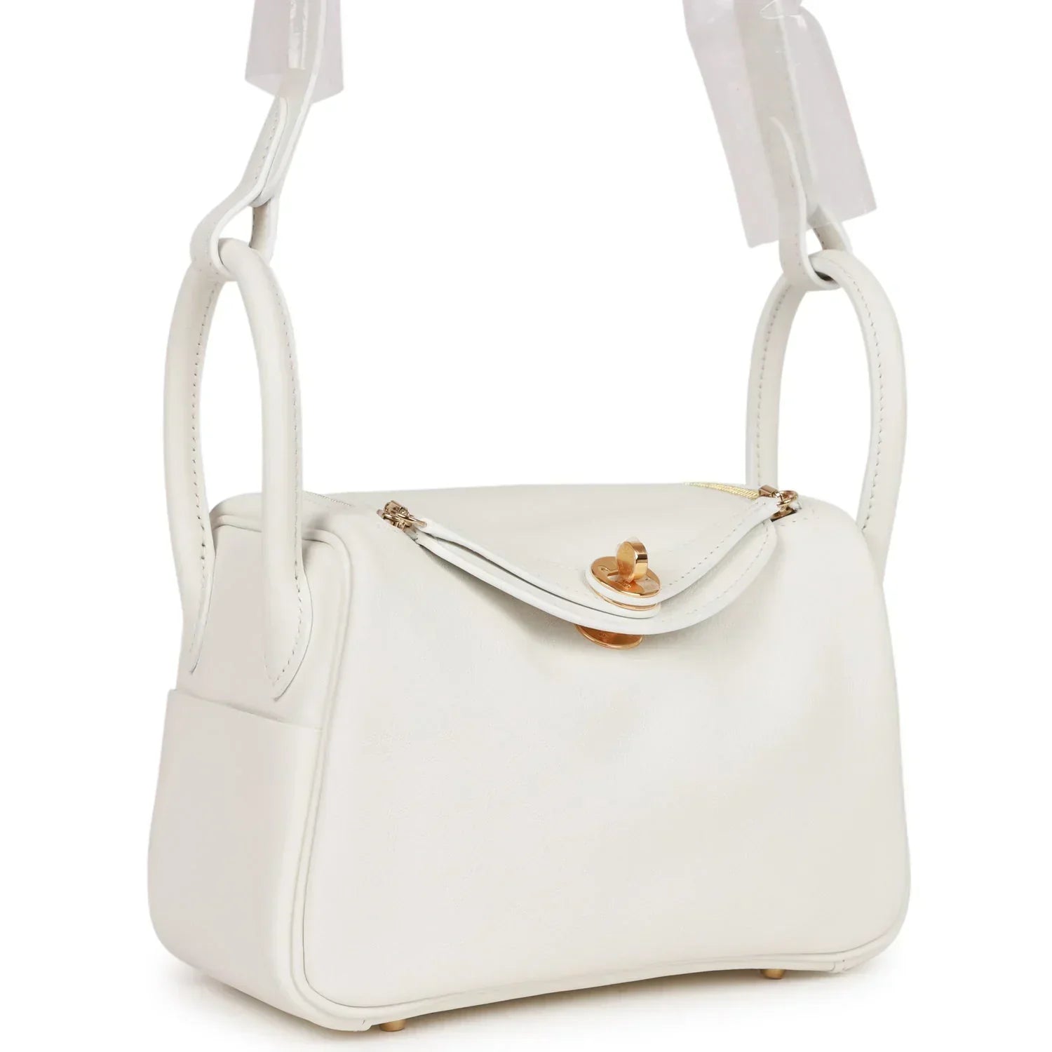 Refined Mini Lindy White Swift Bag - view 4