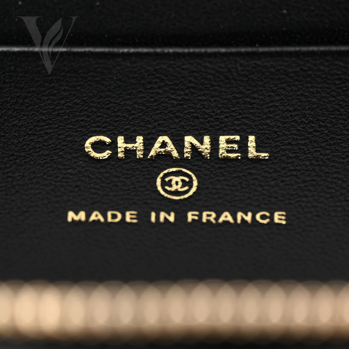 Chanel Small Vanity Case Chain - Black – View 4