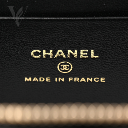 Chanel Small Vanity Case Chain - Black – View 4