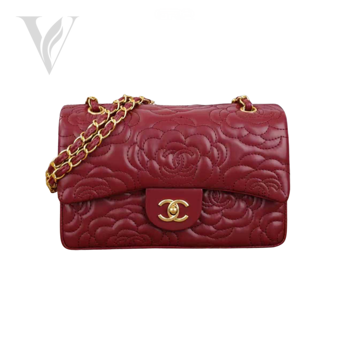 Chanel Classic Double Flap Bag - Red