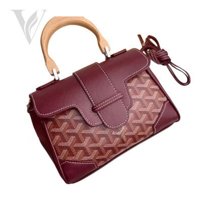 Goyard Saigon Souple Mini Bag - Burgundy – View 3