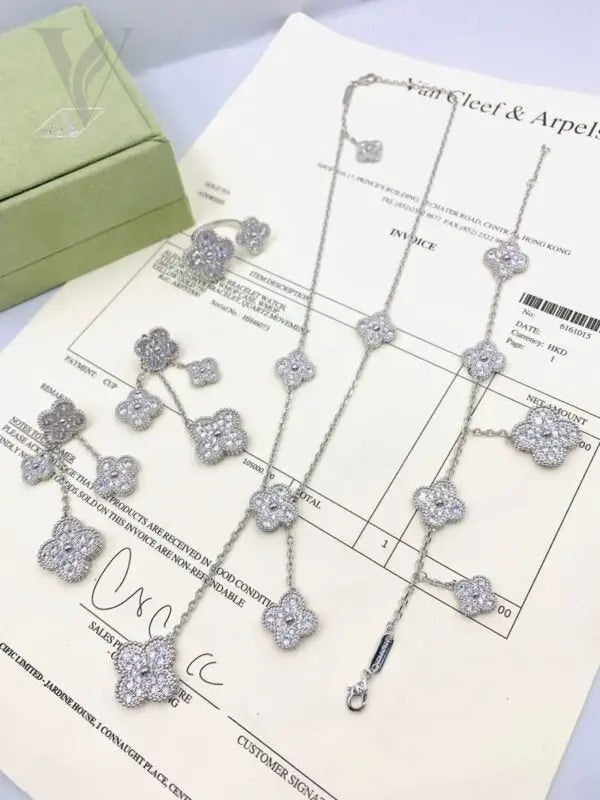 Van Cleef & Arpels Long Necklace - Silver – View 7