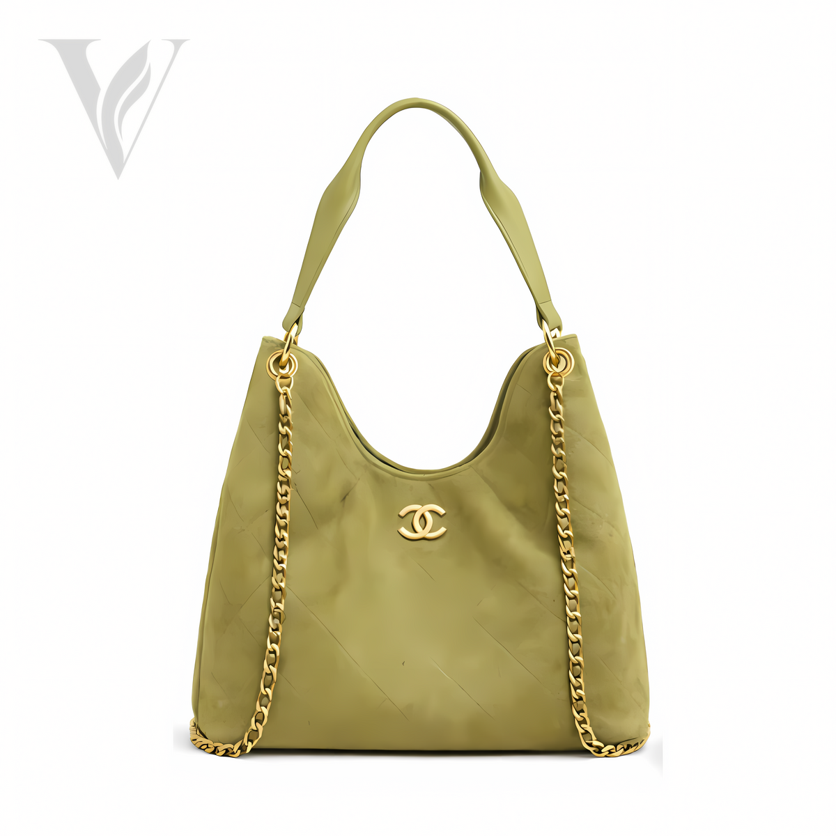 Chanel City Zip Tote - Signature Canvas Mahogany