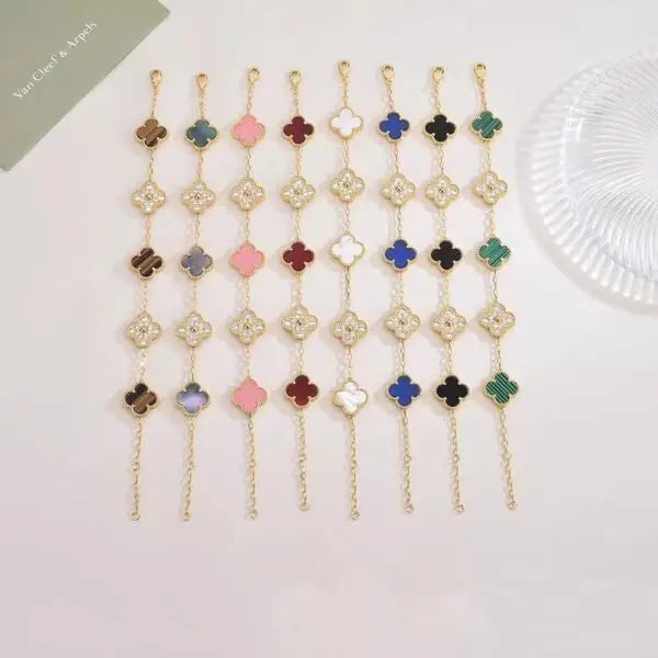 Timeless Clover Motif Bracelet Collection Si Er - view 8