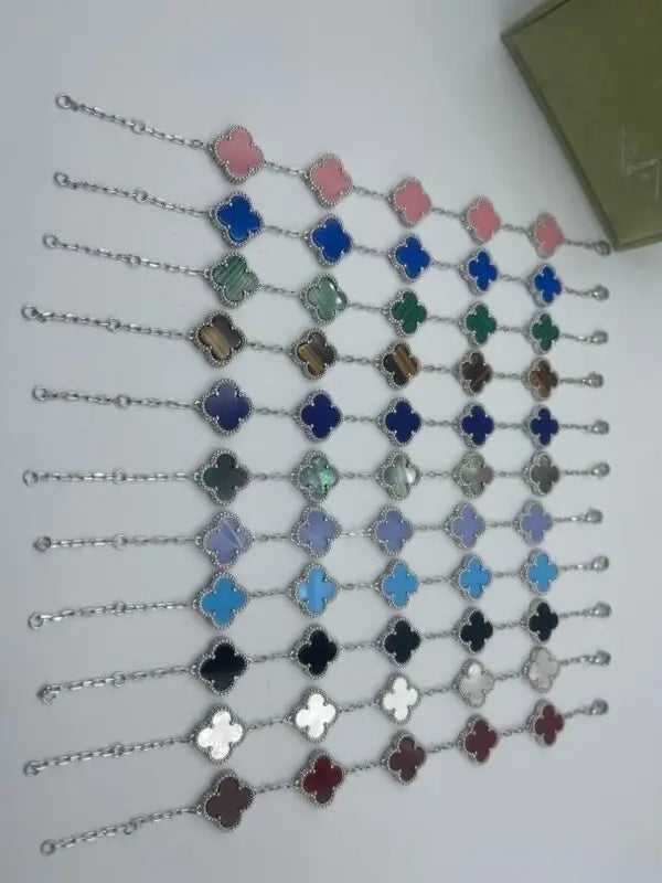 Timeless Clover Motif Bracelet Collection Si Er - view 6