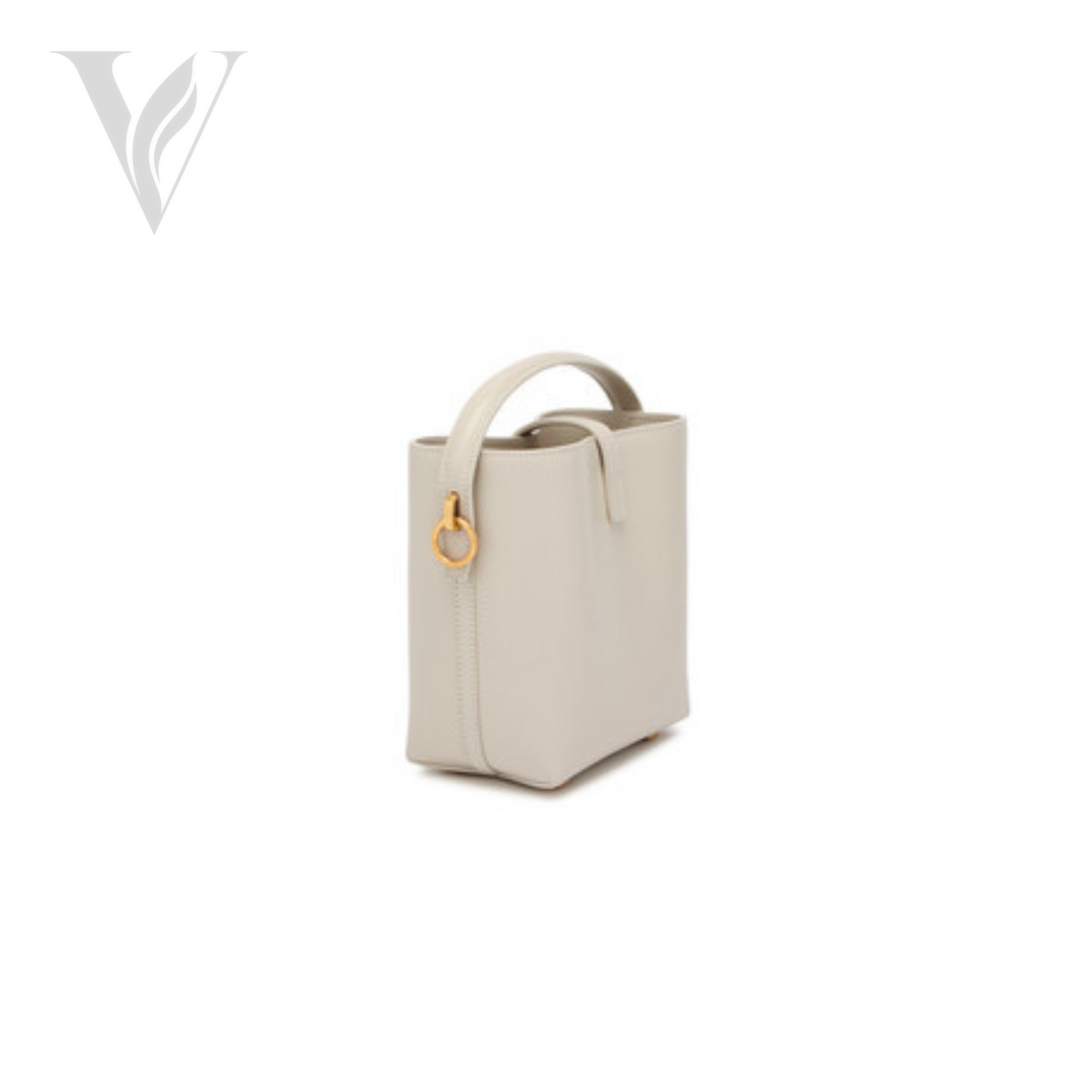 Saint Laurent Le 37 Mini Leather Bucket Bag – View 2