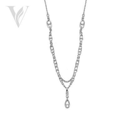 Hermès Chaîne d’Ancre Farandole Multi Strand Jewelry Set - Silver, Crystals