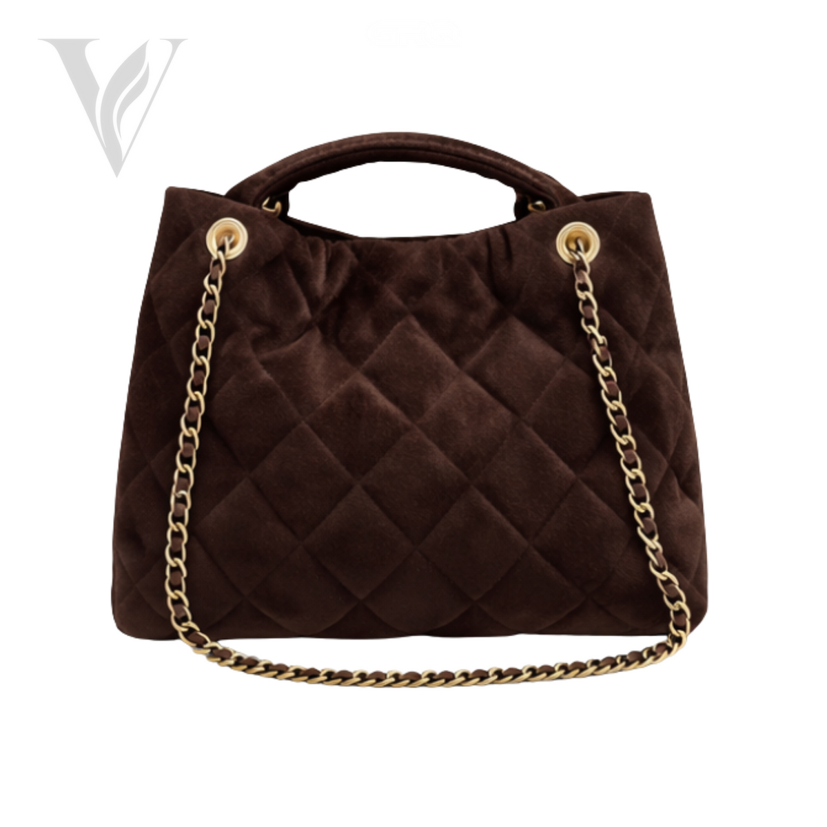Chanel Bow Bag - Dark Brown – View 3