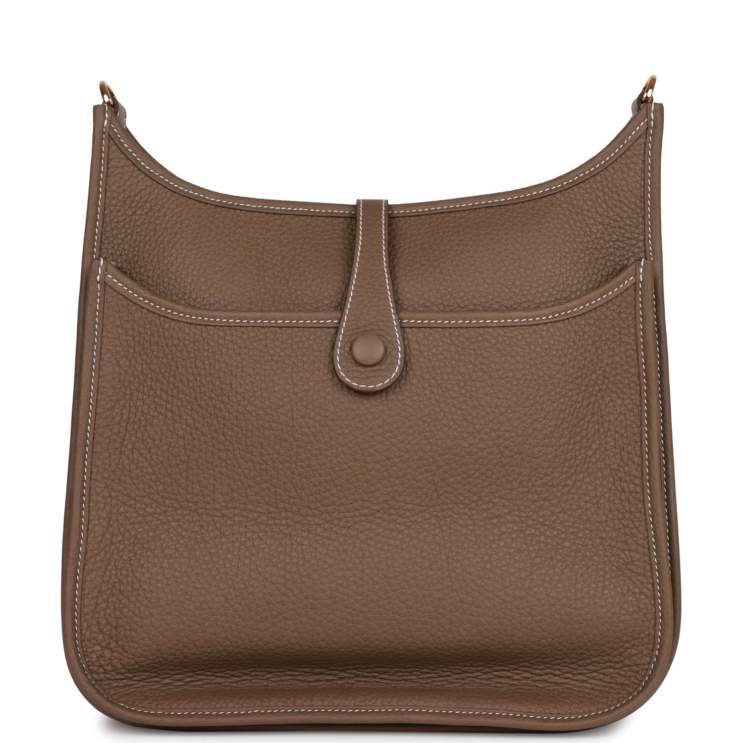 Premium-Look Evelyne Iii Pm Etoupe Clemence Bag - view 2