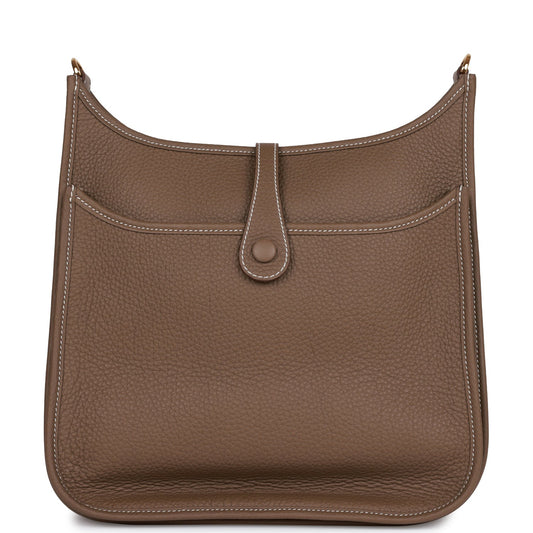 Premium-Look Evelyne Iii Pm Etoupe Clemence Bag - view 2