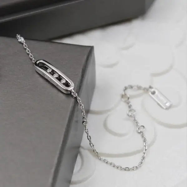 Everyday-Luxe Floating Stone Multi Motif Set White Gold Diamonds - view 8