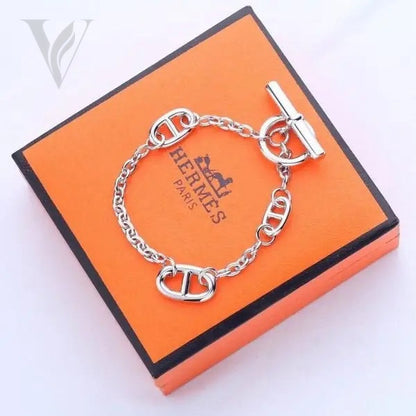 Hermès Chaîne d’Ancre Bracelet - Gold – View 5