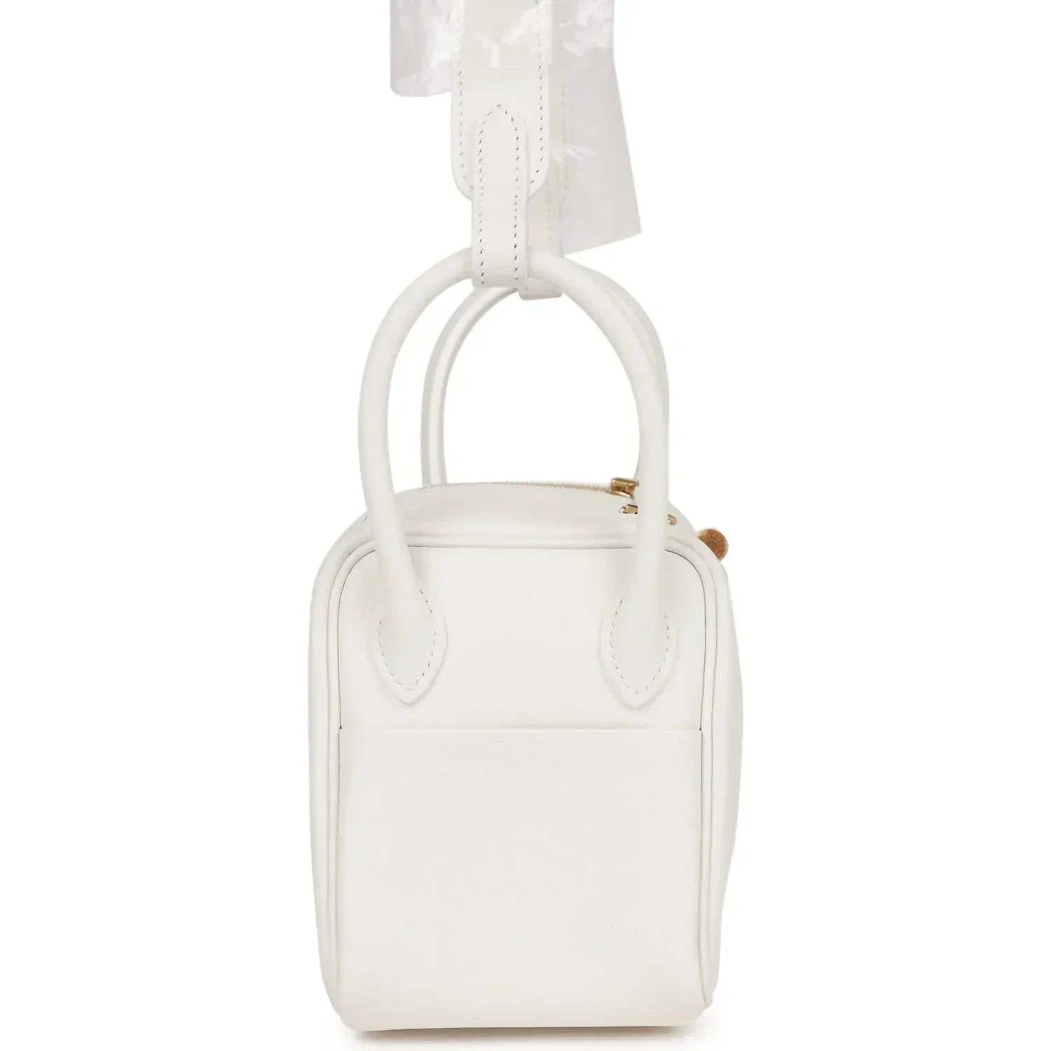 Refined Mini Lindy White Swift Bag - view 8
