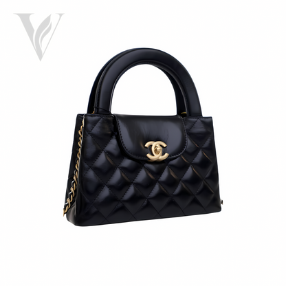 Chanel Small Kelly Mini Shopping Bag Shiny Bag – View 2