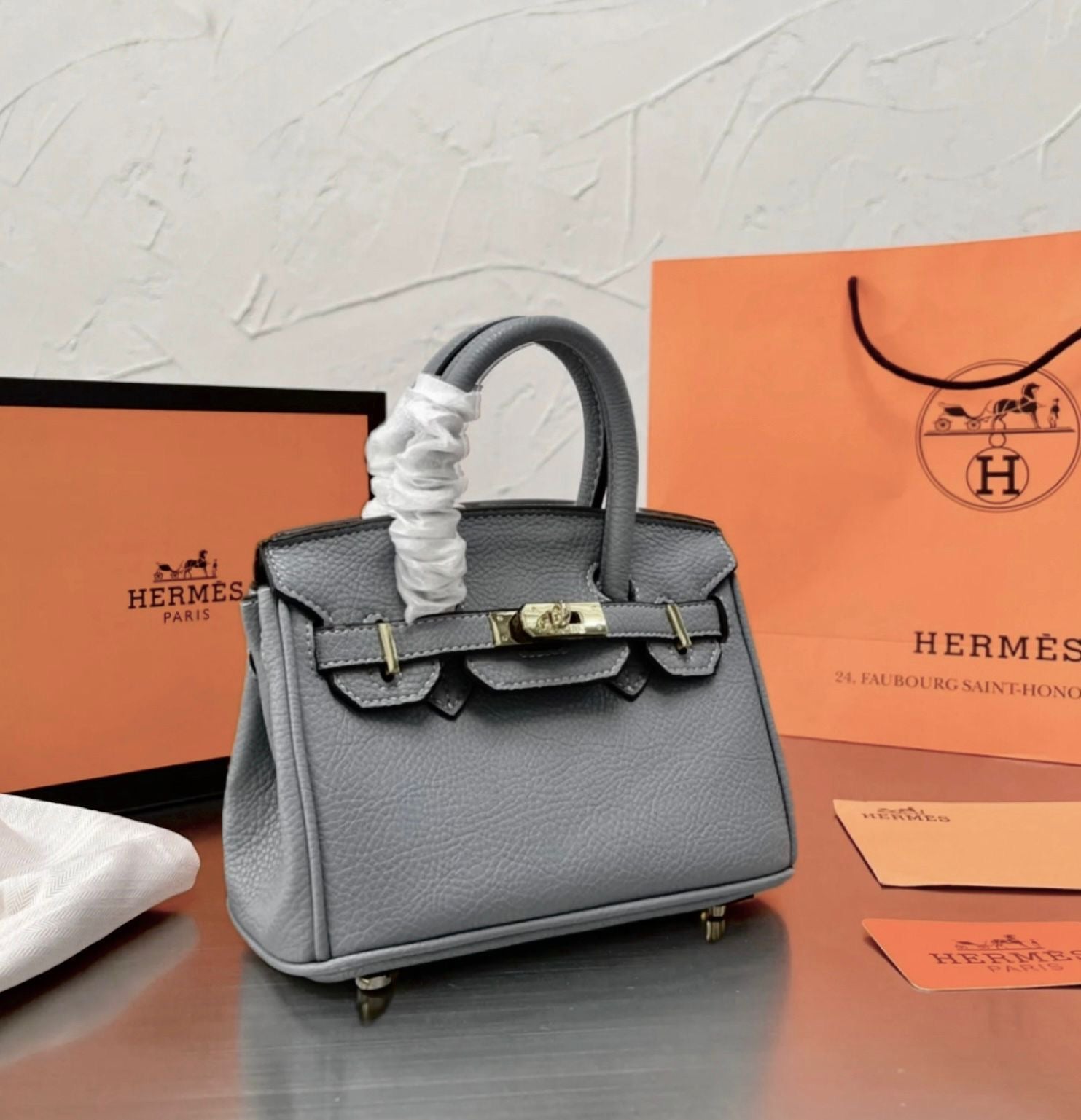 Modern Structured Carryall 25 Gris Meyer Bag - view 4