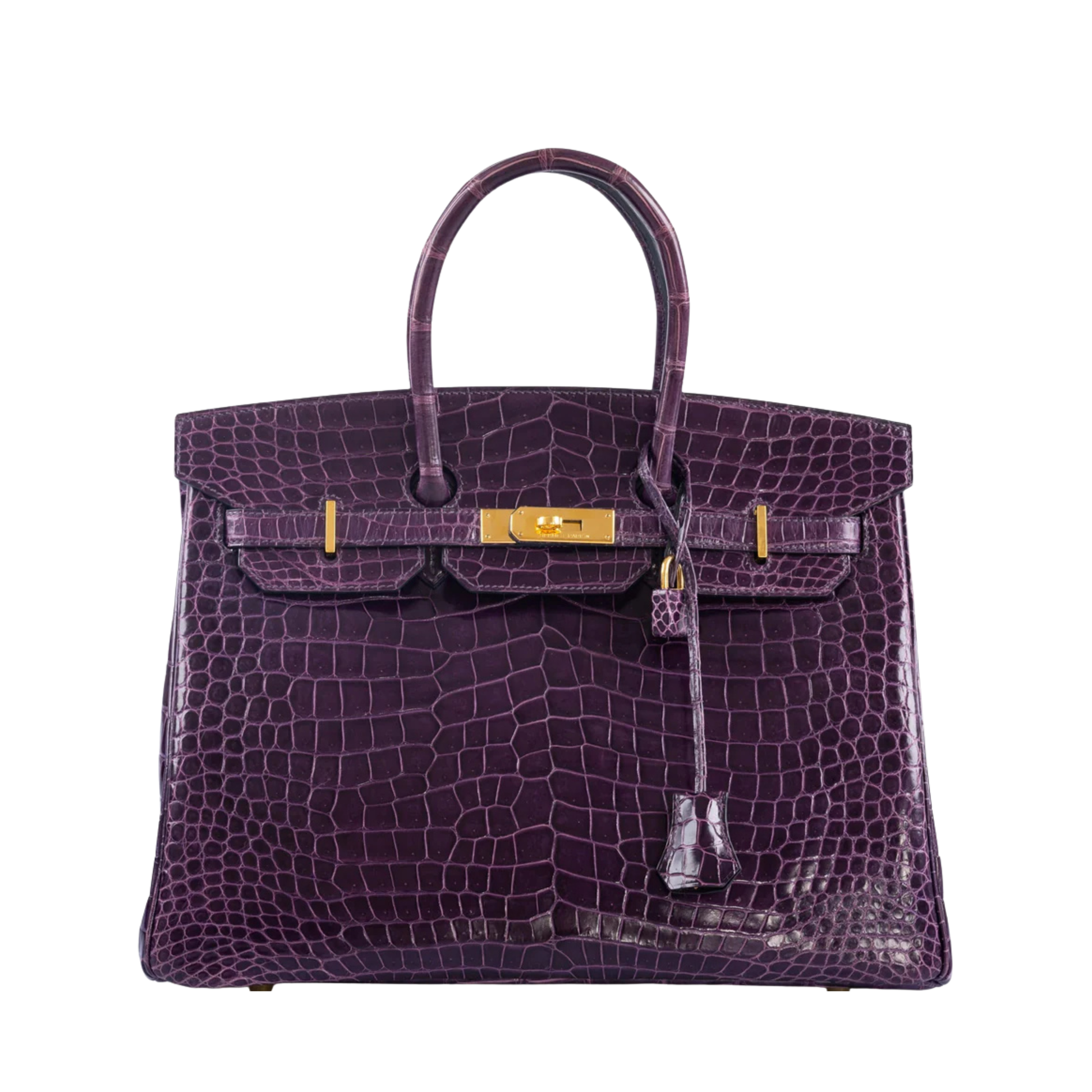 Sophisticated Structured Carryall 30 Amethyst Bag