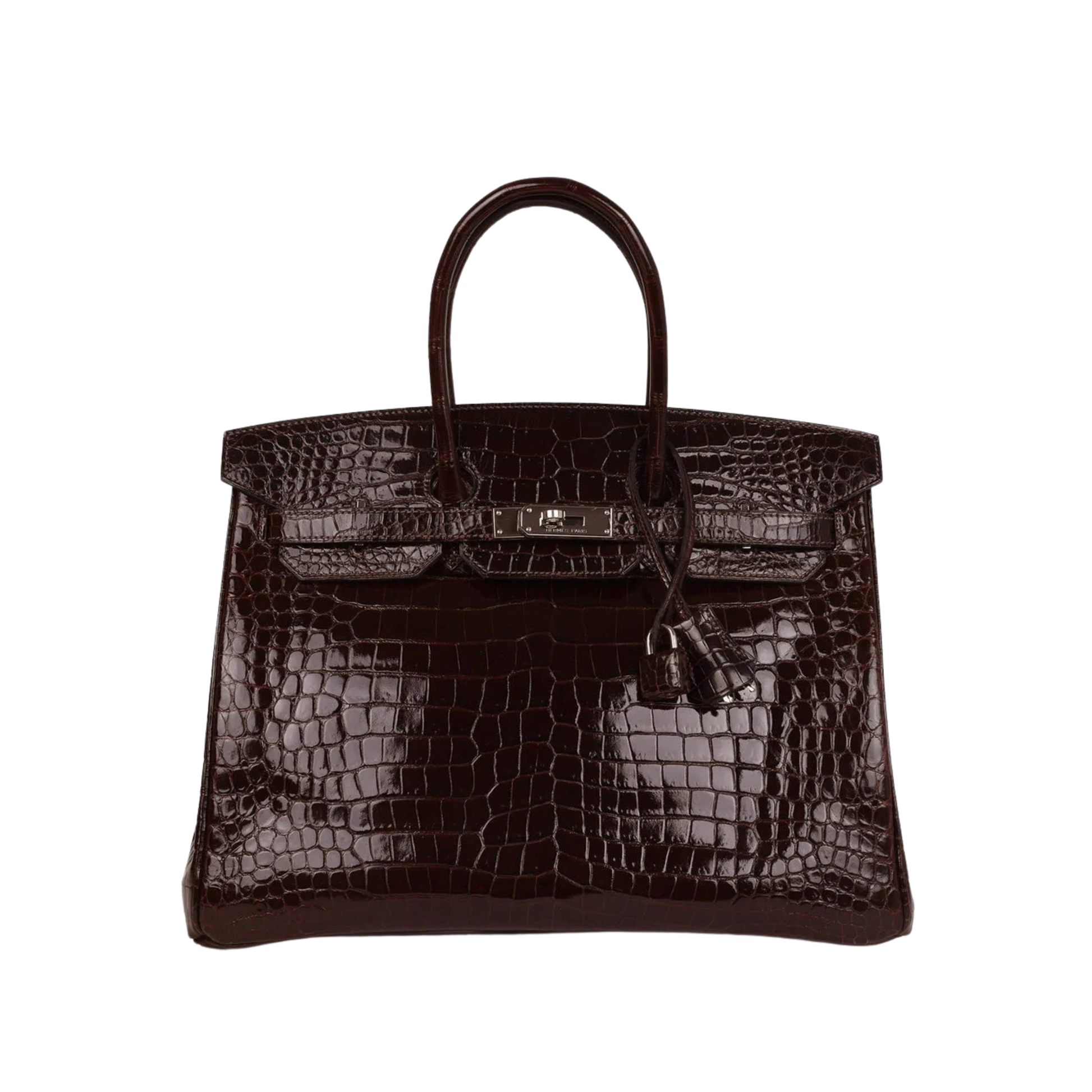 Everyday-Luxe Structured Carryall 35 Crocodile Bordeaux Bag