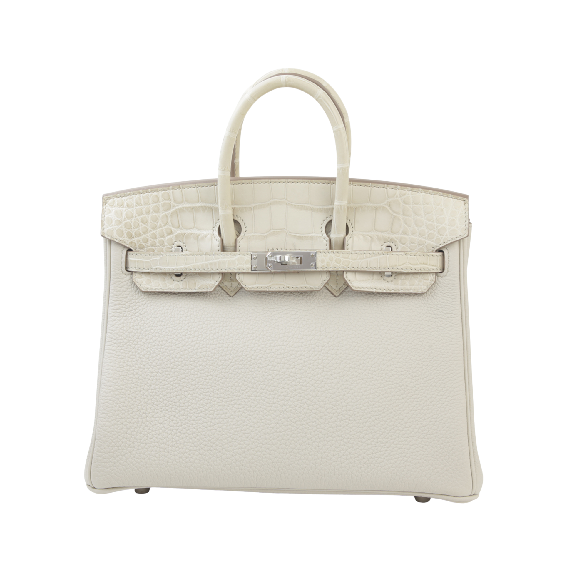 Timeless Structured Carryall Light Gray Bag