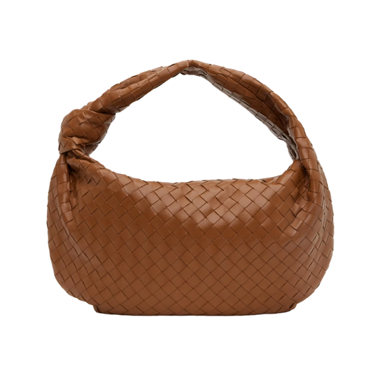 Polished Medium Veneta Hobo Intrecciato Bag