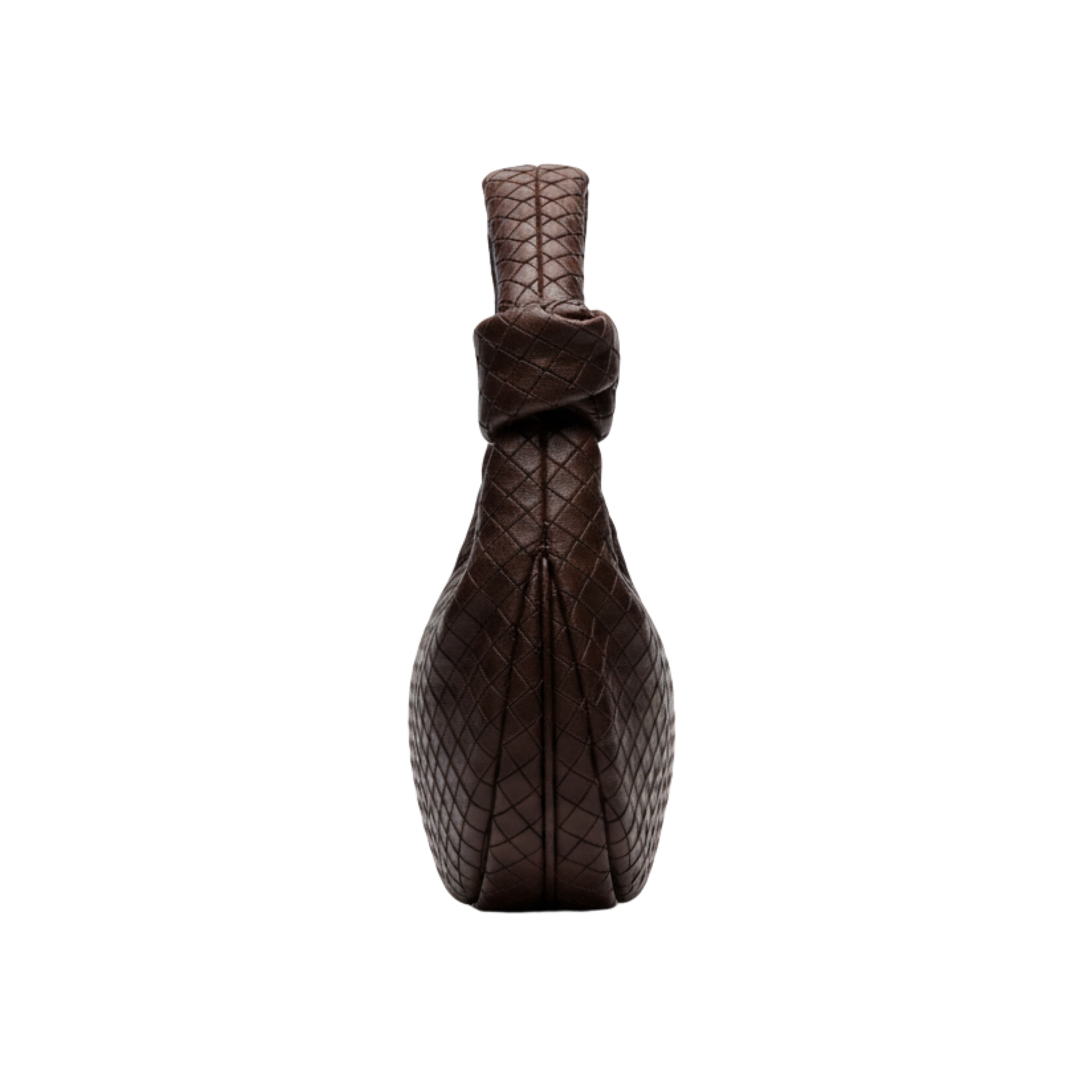 Premium-Look Small Jodie Intrecciato Leather Fondant Bag - view 2
